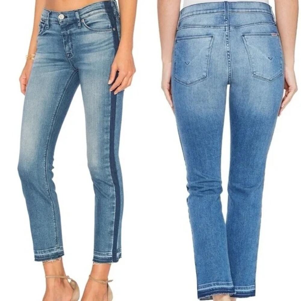 HUDSON Midrise Tilda Crop Cigarette Denim Jeans SZ 25